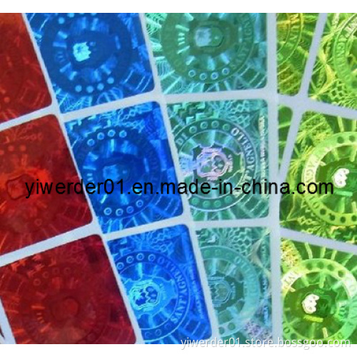Colorful Hologram Stickers Display (H-025)